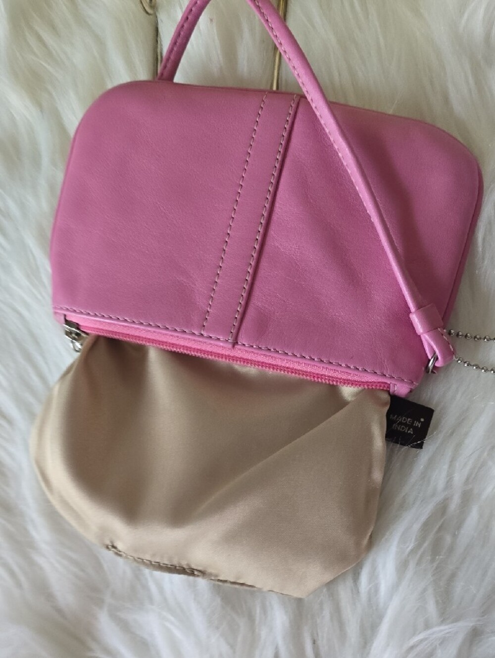 Coach Y2K BARBIE Pink Leather Wristlet Clutch EUC - Picture 13 of 14